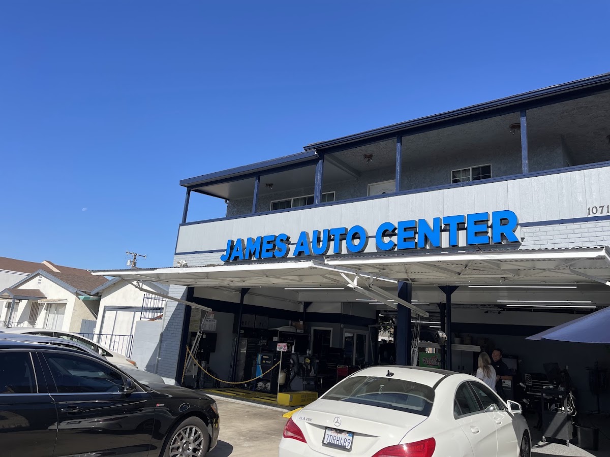 James Auto Center storefront in Garden Grove